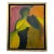 F. Brown Mid-Century Painting For Sale