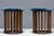 Arthur Umanoff Style Beaded Wood Stools With New Upholstery For Sale In Dallas - Image 6 of 8