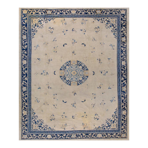 Antique Chinese Peking Rug 9'2"x11'3"