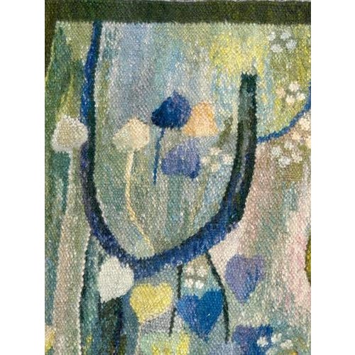 1970s Vintage Handwoven Polish Tapestry, 1970s For Sale - Image 5 of 18