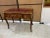 Vintage Inlay Wood and Bronze Writing Desk For Sale - Image 10 of 10