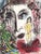 1963 Marc Chagall Original Lithograph Apparition at the Circus For Sale