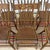 Antique Pennsylvania Folk Art Set of 6 Paint Decorated Arrow-Back Windsor Chairs, Circa 1850s For Sale - Image 4 of 17