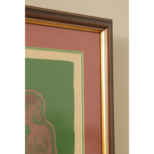 Printmaking Materials Celtic Letter Handprint by Steven Doyle For Sale - Image 7 of 12