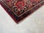 Red Antique Persian Manchester Kashan , 4'x 6' For Sale - Image 8 of 8