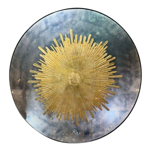 Jansen Design Eglomise’ Sunburst Mirror