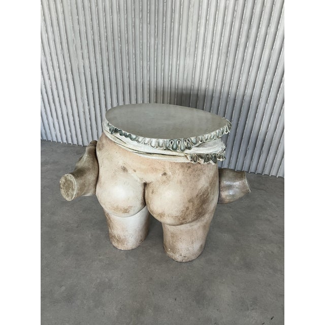Sculptural Ceramic Side Table from Francis Hewlett, 1960s For Sale - Image 10 of 17