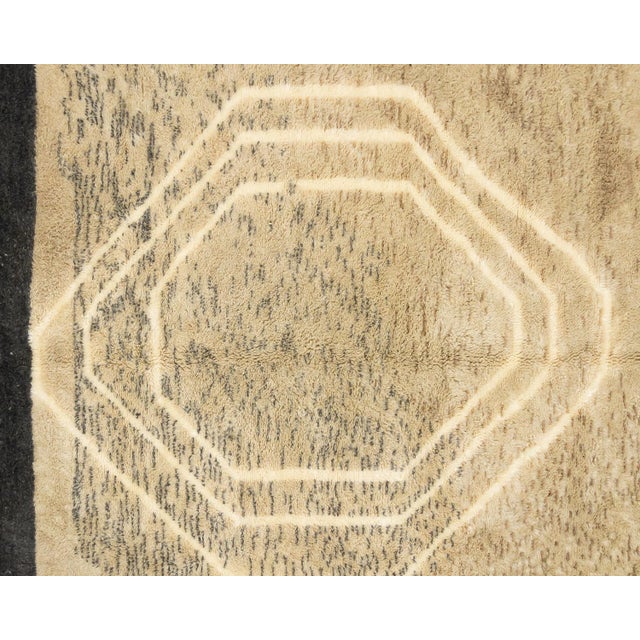 Contemporary Hand-Knotted Wool Premium Rug by Azele Studio For Sale - Image 3 of 10