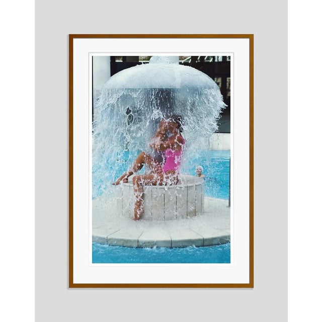 Slim Aarons Caracalla Therme 1990 by Slim Aarons Framed C-Print For Sale - Image 4 of 4