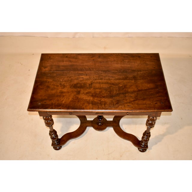 Wood 18th Century French Walnut Writing Table For Sale - Image 7 of 9