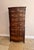 Antique Victorian Mahogany Bowfront Chest, 1860 For Sale - Image 11 of 11