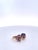 Antique 14k Yellow Gold Double Pansy Brooch With Diamonds, Circa 1960s, Size 6.25 For Sale In Los Angeles - Image 6 of 8