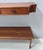 Vintage Entryway Set of Wall Mirror, Walnut Console and Bench, Italy, 1959, Set of 3 For Sale - Image 14 of 18