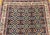 Vintage Persian Tabriz Afshan Rug, Handwoven Geometric Caucasian Pattern, Navy & Ivory, 7’ X 10’ For Sale In Chicago - Image 6 of 12