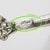 Metal Vintage Italian Handmade Genuine Silver Classic Guitar Figurine Miniature, Made by Arpa Silversmith in Tuscany For Sale - Image 7 of 10
