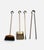 Vintage Fireplace Tools in Cast Iron, 1960s, Set of 5 For Sale - Image 6 of 12