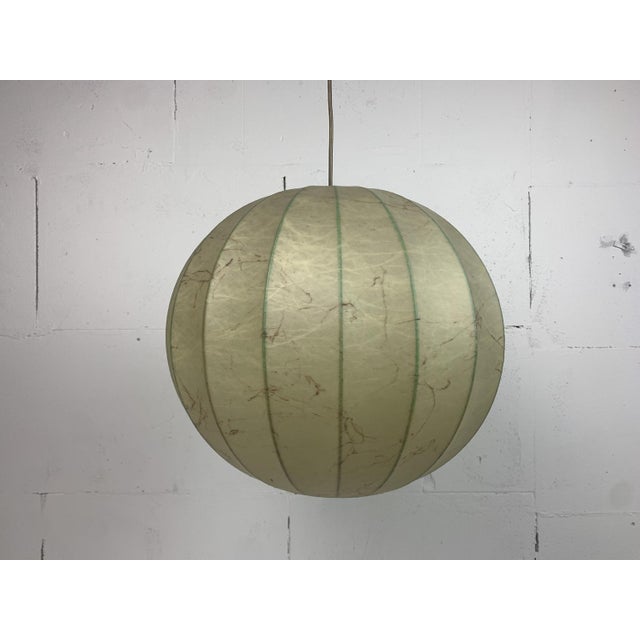 Mid-Century Space Age Cocoon Pendant Lamp by Achille Castiglioni, 1960s For Sale - Image 14 of 14