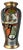 19 In. Tall Vintage Alexander Kalifano Picasso Inspired Vase Two Distinct Abstract Human Profiles. For Sale - Image 13 of 17
