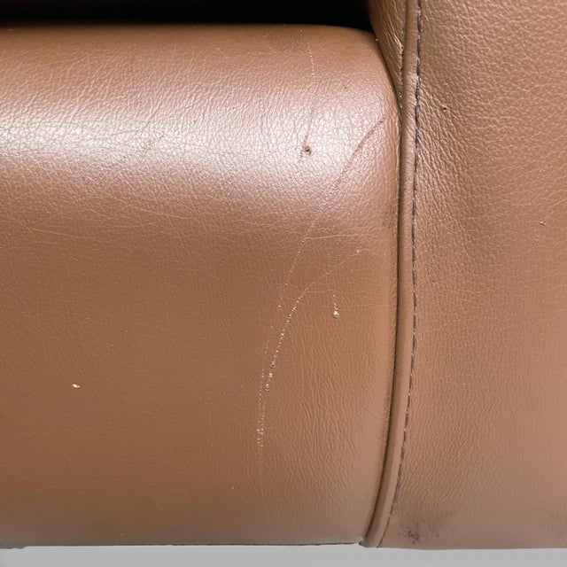 American Leather Chairs by Florence Knoll for Knoll International, 1970s, Set of 2 For Sale - Image 15 of 18