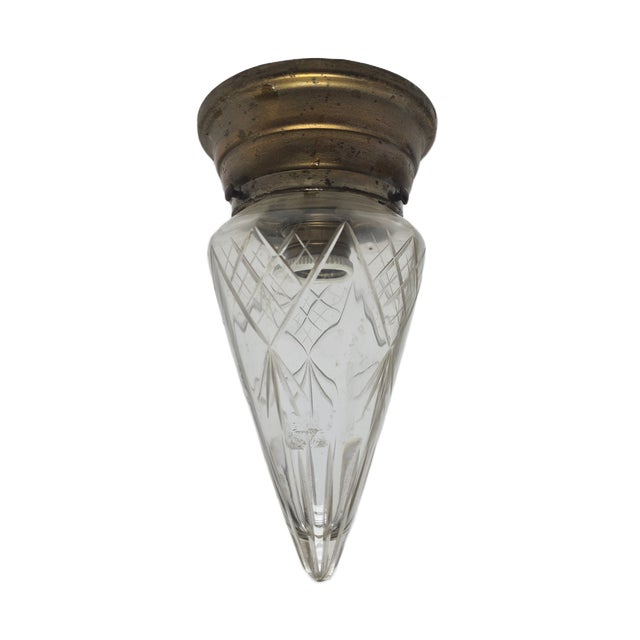 Art Nouveau Pendant Lamp, Poland, 1930s For Sale - Image 3 of 16