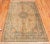 Fine Decorative Vintage Silk Persian Qum Rug , Country of Origin / Rug Type: Vintage Persian Rug, Circa Date: Late 20th...