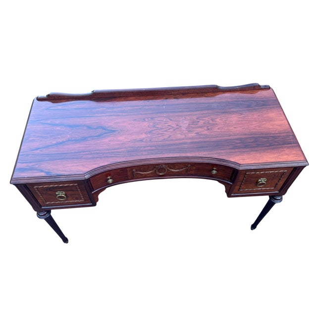 Early 20th Century Rosewood Desk For Sale - Image 13 of 18