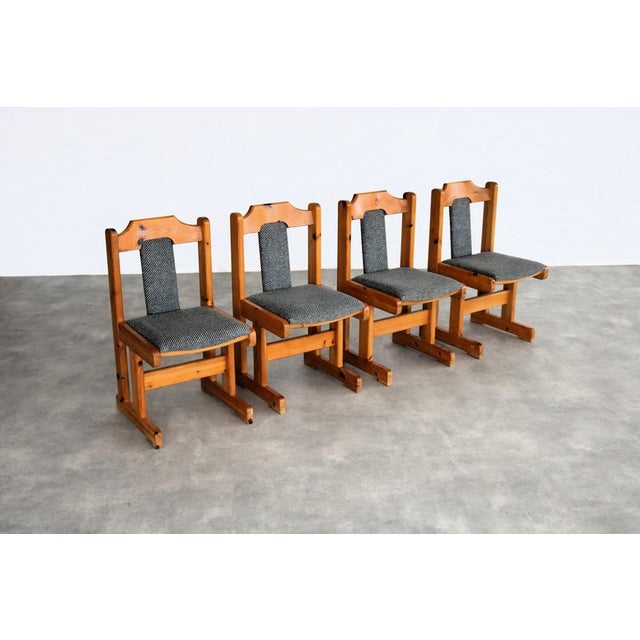 Vintage Dining Chairs, Sweden, 1960s, Set of 4 For Sale - Image 14 of 17