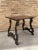 Spanish Baroque Side Table with Lyre Legs and Marquetry Top, Early 19th Century For Sale - Image 5 of 18