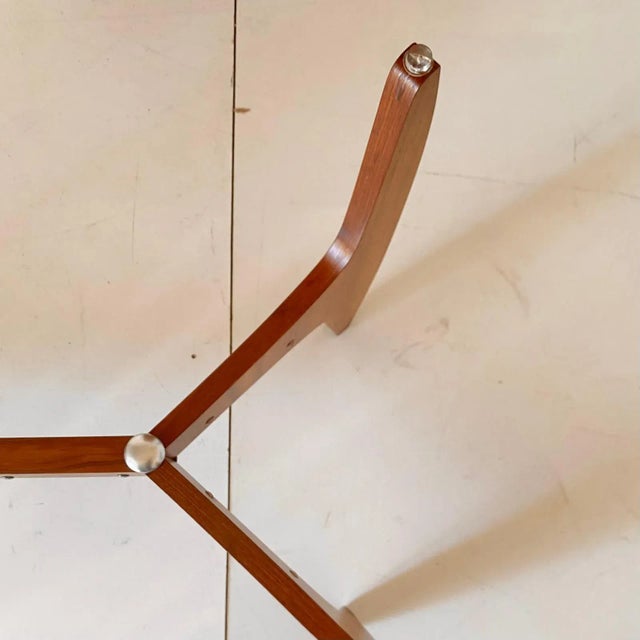 Large Rectangular Coffee Table in Walnut, 1960s For Sale - Image 11 of 14