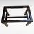 Mid-20th Century Chinese Black Lacquer 3-Drawer Cabinet on Stand With Incised Detail For Sale - Image 13 of 17
