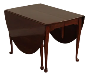 Pennsylvania House Queen Anne Style Cherry Drop Leaf Dining Table