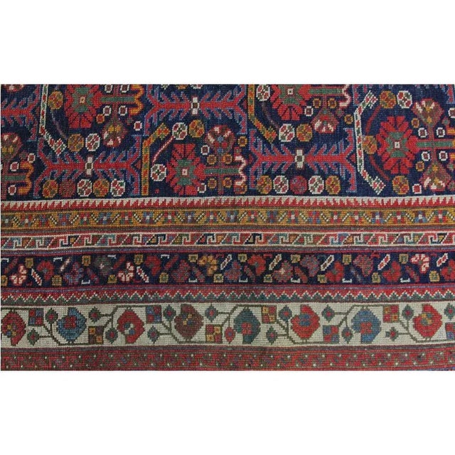Textile Antique Afshar Area Rug- 4'x5'6" For Sale - Image 7 of 12