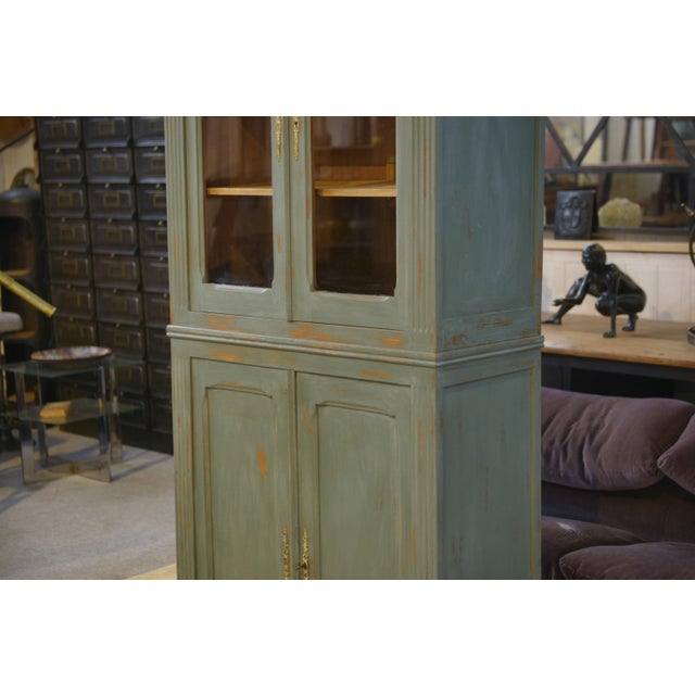 2-Body Buffet in Patinated Elm, 1940s For Sale - Image 4 of 11