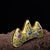 Antique Chinese Enamel Floral Brush Rest / Mountain Form For Sale - Image 4 of 8