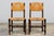 Late 19th Century Antique French Provincial Oak Rush Seat Dining Chairs - Set of 6 For Sale - Image 5 of 18