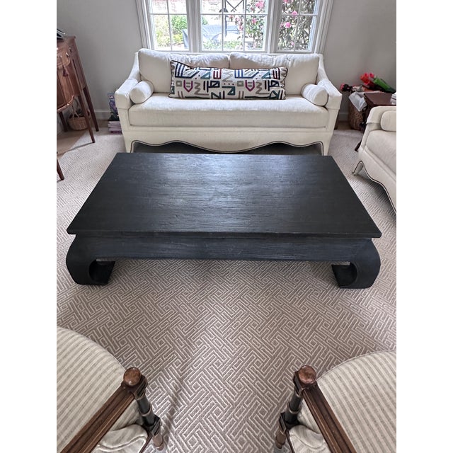 Reclaimed Wood Oversized Opium Coffee Table For Sale - Image 9 of 10