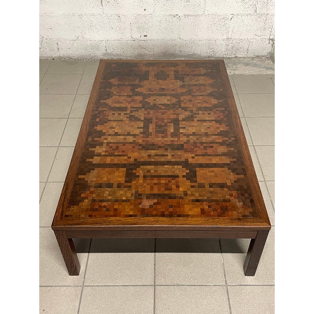 Wood Danish Coffee Table by Tranekær Furniture, 1970s For Sale - Image 7 of 18