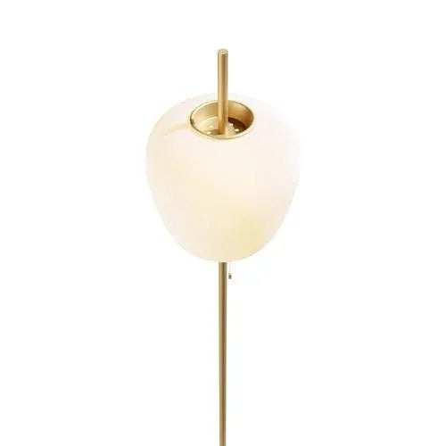 Tall J14 Floor Lamp in Gilt Brass from Disderot For Sale - Image 6 of 9