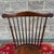 Cabin Vintage Nichols & Stone American Traditional Solid Cherry Comb Back Windsor Dining Chair / Desk Chair For Sale - Image 3 of 15
