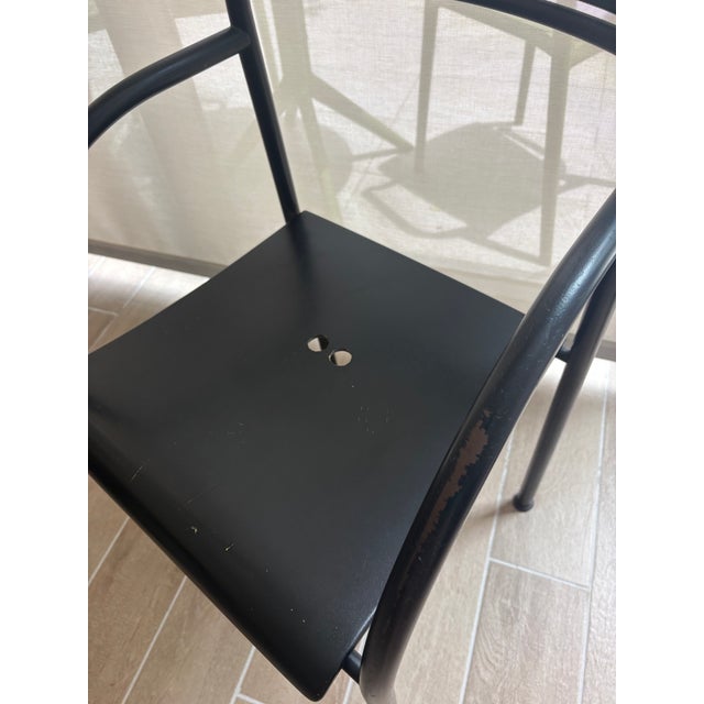 ICF Milano 1980s Philipe Stark Spanish Francesca Chair For Sale - Image 4 of 8