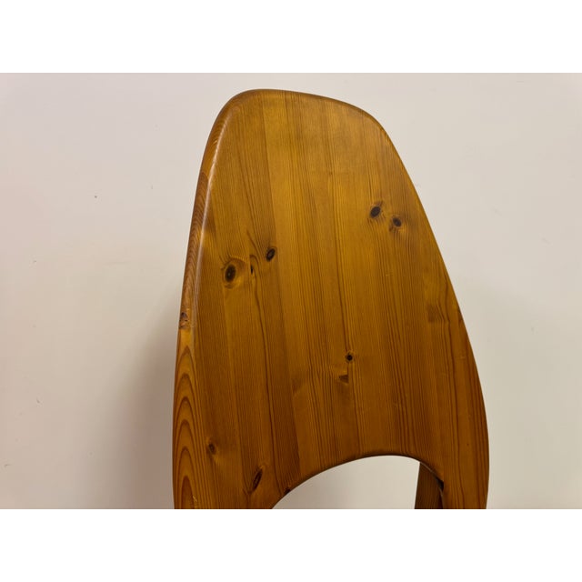 Vintage Danish High Back Pine Dining Chairs by Niels Koefod for Glostrup, 1970s, Set of 6 For Sale - Image 13 of 18