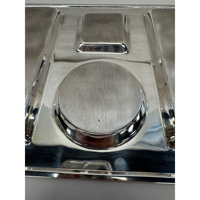 Early 20th Century Early 20th Century Tiffany and Co. Sterling Silver Smoking 6-Piece Set For Sale - Image 5 of 11