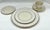 Hollywood Regency Lenox “Pearl Innocence” 5-Piece Place Setting, Ambassador Collection - New Never Used Stickers On For Sale - Image 3 of 9