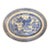 19th Century Chinese Nanking Blue and White Oval Dish For Sale