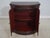 Chinoiserie Ethan Allen Red Chinoiserie Decorated Hall Cabinet For Sale - Image 3 of 12