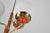 Metal 1950s Stilnovo-Style Pendant in Brass, Red Lacquer & Opaline Glass For Sale - Image 7 of 12