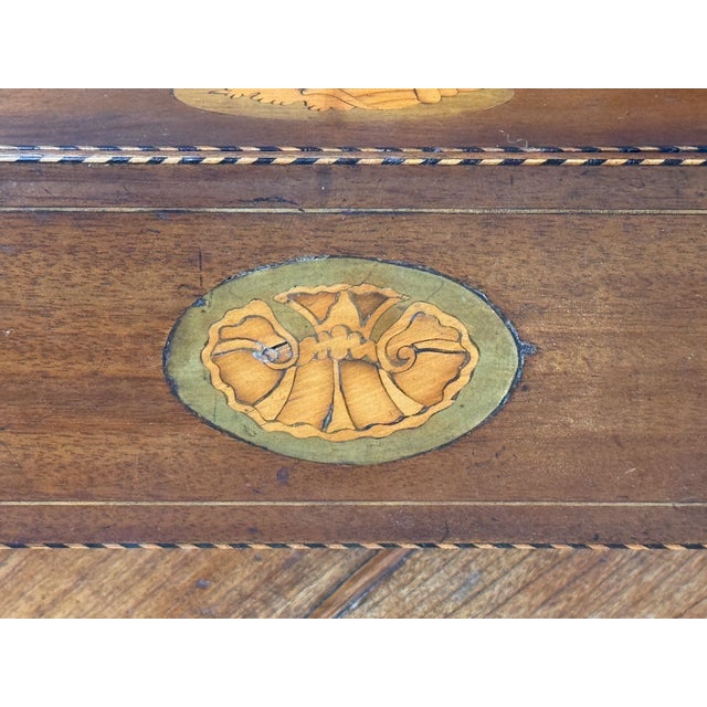 19th Century 19th Century Small Inlaid Box For Sale - Image 5 of 9