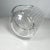 1960s Modernist Ribbed Crystal Glass Ice Bucket in Baccarat Style For Sale - Image 11 of 12