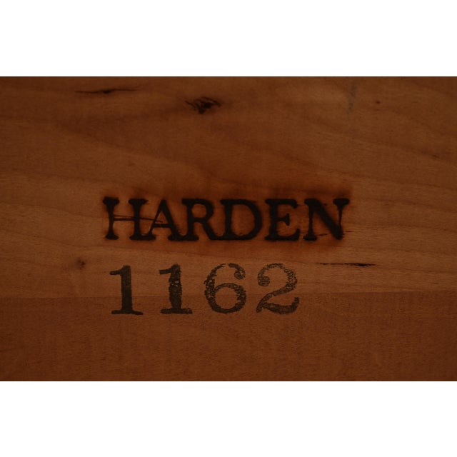 Harden Furniture Arts and Crafts Shaker Solid Cherry Wood Console Table For Sale - Image 11 of 12