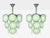 Modern Mid-Century Modern, Mint Green Murano Glass, Pendant Light, 1960s For Sale - Image 3 of 8